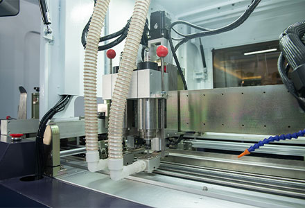 Drilling hole section
