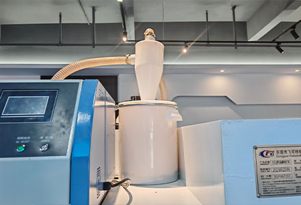 Waste cleaning section
