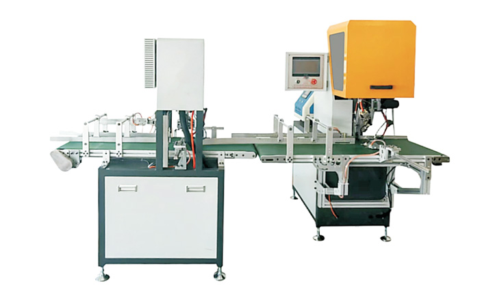 Automatic Hole Punching and Ribbon Inserting Machine
